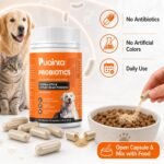 Probiotics for Dogs & Cats, Digestive Health Capsules,90 Ct | Supports Daily Gut Balance, Healthy Stool & Digestive Comfort with Prebiotics for a Balanced Microbiome During Food Changes - Image 8
