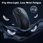 Bluetooth Wireless Mouse for Mac Laptop MacBook Pro Air iPad Computer | Ergonomic Usb c Silent Mouse with Undetectable Jiggler Mode，61g Rechargeable ,Portable Mice,3 Level DPI,Ideal for Travel - Image 5