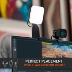 Logitech for Creators Litra Glow Premium LED Streaming Light - Graphite | Computer lighting for video conferencing, Zoom meetings, adjustable mount, desktop app control for PC/Mac - Image 6