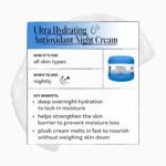 Derma E Ultra Hydrating Night Cream, Advanced Repair Overnight Face Moisturizer with Hyaluronic Acid to Replenish, Smooth and Nourish Skin, 2 oz - Image 6