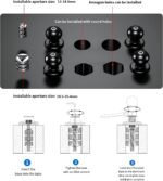 Kewig Motorcycle Fork Stem Phone Mount, Motorcycle Phone Mount | 1S One-Push Automatically Lock & Release, Fits for Fork Stem 12-25.4mm in Diameter, for 4.0-6.9" Cellphones - Image 5