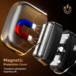 Mbzoey Electric Foil Shavers for Men: IPX7 Waterproof - Magnetic Cover | Mini Razor for Travel - Face Shaver with LED Display & USB-C Fast Charge - Micro-Comb Technology & Precision Blades - Image 7