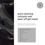 FREEMAN Pore Clearing Volcanic Ash Peel-Off Gel Facial Mask, Deep Cleansing, Removes Dirt From Pores, Not Over-Drying, Easy-to-use, For Men, 6 fl.oz./175 mL Tube - Image 4