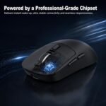 Bluetooth Wireless Mouse for Mac Laptop MacBook Pro Air iPad Computer | Ergonomic Usb c Silent Mouse with Undetectable Jiggler Mode，61g Rechargeable ,Portable Mice,3 Level DPI,Ideal for Travel - Image 9