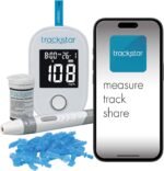 Trackstar Blood Glucose Kit | Monitor, Strips, Lancets, Lancing Device | Trackstar Monitoring App | Bluetooth iOS & Android Compatible | Measure, Track, and Share Results - Image 2