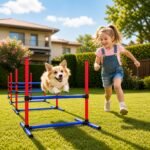 Dog Agility Training Equipment Set, Adjustable Jump Bars, 6 Piece | Includes adjustable jumps and carrying bag for agility training, exercise, coordination, and interactive play with dogs. - Image 4