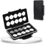 JJC CR2032 CR2025 Battery Case Holder Storage,Water-Resistant Anti-Shock, Coin Cell Battery Case for 20x CR2032 CR2025 CR2045 CR2016, CR2032 Button Round Batteries Holder Cases, Batteries Not Included - Image 2