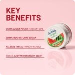 St. Ives Watermelon Lip Scrub, Sugar Exfoliator with 100% Natural Ingredients, Helps Smooth Away Dullness, 0.5 oz Jar - Image 6