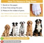 Dimicoo Breathable Dog Boots for Medium Large Dogs,Non-Slip Dog Shoes for Summer Hot Pavement,Lightweight Paw Protector Dog Booties for Outdoor & Indoor Hardwood Floors - Image 7