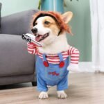 Pet Deadly Doll Dog Costume, Cosplay Halloween Christmas Funny Clothes Party Costume for Small Medium and Large Dogs (Small) - Image 5