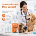 Probiotics for Dogs & Cats, Digestive Health Capsules,90 Ct | Supports Daily Gut Balance, Healthy Stool & Digestive Comfort with Prebiotics for a Balanced Microbiome During Food Changes - Image 10