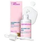Good Molecules Hyaluronic Acid Serum for Face, Hydrating Serum, 1 fl oz | Deeply hydrates to plump the look of fine lines. Boosts skin hydration after one use. All skin types. - Image 2