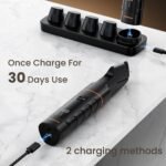 Manscape Upgraded Body & Pubic Hair Trimmer for Men, Waterproof Ball Shaver | All-in-one electric mens grooming kit, no nick no irritation, large-capacity battery, IPX6, LED display, USB-C charging dock - Image 9