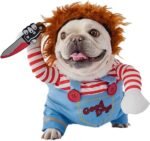 Pet Deadly Doll Dog Costume, Cosplay Halloween Christmas Funny Clothes Party Costume for Small Medium and Large Dogs (Small) - Image 2