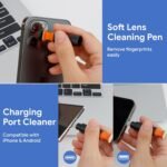for iPhone Cleaning Kit, Multi-Tool for iPad AirPods Speaker & Charger Port | Repairs & Recovers Lightning Cables & Connectors, Easy Storage, Compatible with USB-C Devices - Image 5