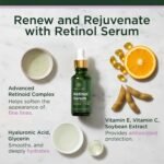 Tree of Life Retinol Serum for Face - Brightening and Hydrating Face Oil for Dark Spots and Fine Lines - Suitable for Sensitive Skin - Dermatologist Tested Skin Care - 2 Fl Oz | Anti-aging Retinol serum for face. Smoothing face oil that targets dark spots and fine lines for clear skin. - Image 3