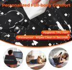 33"x17"Red & Blue Light Therapy Mat, 360 LEDs Infrared Light Pad for Body | Triple Wavelength Light (460nm+660nm+850nm) with 60W Power, Full-Body Design for Personalized At-Home Care - Image 6