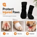 Dog Recovery Boot for Injured Paws, Breathable Dog Shoes with Non-Slip Sole | Dog Bootie to Protect Wounds from Licking, Dirt, and Infection, Dog Paw Wound Recovery Boot for Small to Medium Large Dogs - Image 6