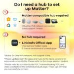 Linkind Matter Smart Plug, Work with Apple Home, Alexa, Siri, Google Home | Smart Outlet Timer & Schedule, Smart Home, 15A/1800W, APP Remote Control, ETL Certified, 2.4G Wi-Fi Only, 6 Pack - Image 7