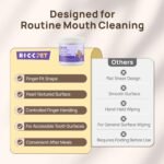 HICC PET Mouth Cleaning Finger Wipes for Dogs & Cats, 50 Count | Textured finger-fit wipes for routine mouth cleaning and visible food residue on accessible tooth surfaces after meals - Image 7