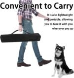 Dog Agility Training Equipment, 2-Sets Adjustable Dog Jumps & Hurdles Set for Backyard, Outdoor Dog Obstacle Course Training Starter Kit with Weave Poles and Carrying Bag for Large Small Dogs - Image 8