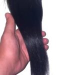New Remy Yaky-Remy Blue 100% VIRGIN Human Hair Weave- Shed Free&Tangle Free (#1B, 12” packs of 2) - Image 5