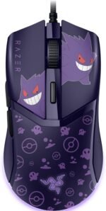 Razer Cobra Wired Gaming Mouse, 58g Lightweight, Pokemon Gengar Edition | Gen-3 Optical Switches, Chroma RGB Lighting Underglow, 8500 DPI Optical Sensor, 100% PTFE Mouse Feet, Speedflex Cable - Image 2