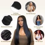 16A Raw Straight Bundles Human Hair 3 Bundles,22 24 26 Inch,Triple Lifespan,Burmese Virgin Remy Hair Extensions,No Tangle Shedding - Image 7