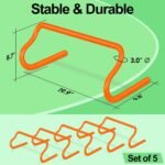 Agility Hurdles Training Equipment - Speed Hurdles and Soccer Cones with Carrying Bag for Soccer, Football, and Track Drills, Ideal for Athletes Speed and Agility Training - Image 3