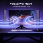 Sound Bar for Smart TV, 90W Soundbar with Bluetooth/ARC/Optical/AUX Connect, Auto Volume Boost, 3 Equalizer Modes, 2 in 1 Detachable Soundbar for TV for TV/PC/Gaming/Projectors - Image 5