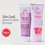First Aid Beauty KP Bump Eraser Body Scrub with 10% AHA - Dermatologist-Tested Keratosis Pilaris Exfoliator - Support for Rough Bumps, Uneven Skin Texture & Strawberry Skin - Sensitive Skin - Image 3