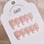 GAOY White Swirl Gel Nail Polish Art Liner, 12ml Classic Color | With Thin Brush for Nail Paint Design, French Tip Tool, UV/LED Cure Required, Easy DIY French Manicure at Home - Image 5