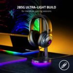 Razer Kraken V3 X Wired USB Gaming Headset, Lightweight, Black | TriForce 40mm Drivers, HyperClear Cardioid Mic, 7.1 Surround Sound, Chroma RGB Lighting - Image 3