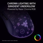 Razer Cobra Wired Gaming Mouse, 58g Lightweight, Pokemon Gengar Edition | Gen-3 Optical Switches, Chroma RGB Lighting Underglow, 8500 DPI Optical Sensor, 100% PTFE Mouse Feet, Speedflex Cable - Image 5