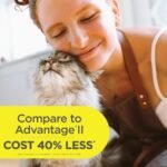 TevraPet Actispot II Flea Treatment for Large Cats 9+ lbs | 6 Doses | Powerful Prevention and Control - Image 3