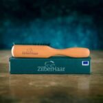 Beard Brush by ZilberHaar - Stiff Boar Bristles for Men's Grooming - Straightens and Promotes Growth - Works with Beard Oil and Balm - For Beard Kits - 6 inches long - Image 3