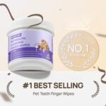 HICC PET Mouth Cleaning Finger Wipes for Dogs & Cats, 50 Count | Textured finger-fit wipes for routine mouth cleaning and visible food residue on accessible tooth surfaces after meals - Image 6