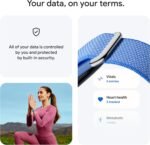 Google Fitbit Air Performance Loop Band - One Size - Obsidian | Only compatible with Fitbit Air, microadjustable, polyester, nylon, and elastane yarn band, workout-friendly - Image 8
