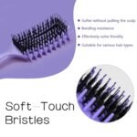 Curly Hair Brush, Curl Brush for Wet & Dry Hair | Curl Defining Brush for Effortlessly Defined Curls & Waves, Detangling Brush for Women, Men & Kids, Reduces Frizz - Image 4