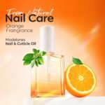 Modelones Nail Strengthener Cuticle Oil for Nails Orange Growth Repair Care | Nail Oil for Growth and Strength Nail Growth Oil Cuticle Care Quick Dry Nail Care Moisturize Strengthen Damaged Nail 0.5Fl Oz - Image 9