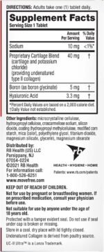 Move Free Ultra Triple Action Joint Support Supplement - Type II Collagen Boron & Hyaluronic Acid - Supports Joint Comfort, Cartiliage & Bones in 1 Tiny Pill Per Day, 64 Tablets (64 servings)* | Type II Collagen Boron & Hyaluronic Acid, Supports Joint Comfort, Cartilage & Bones in 1 Tiny Pill Per Day, Daily Supplements - Image 8