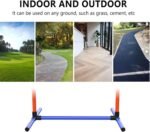 Dog Agility Training Equipment Set, Adjustable Jump Bars, 6 Piece | Includes adjustable jumps and carrying bag for agility training, exercise, coordination, and interactive play with dogs. - Image 7
