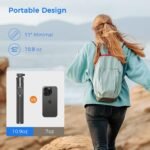 Selfie Stick Tripod for Phone with Remote Control & Holder, 63 Inch, Black | Extendable Selfie Stick Travel for iPhone, iPhone Tripod for Video Recording - Image 6