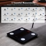 Bathroom Scale Smart Digital Bluetooth Scales for Body Weight | Body Composition Analyzer, App Bluetooth Sync, Backlit Display, Max 330lb 0.2lb, for BMI Fat Muscle, High Precision - Image 3