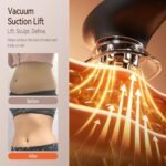 3-in-1 Body Sculpting Machine with Vacuum, Microcurrent & Red Light | For body sculpting routines and massage care for arms, legs, waist and belly at home or after workouts. - Image 4