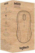 Logitech M510 Full Size Ambidextrous 2.4 GHz Wireless Mouse | 2.4 GHz USB-A Nano Receiver, tilt-to-scroll function, 2-year battery life, Windows Mac Linux compatible, certified for Chrome - Image 9