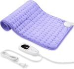 Electric Heating pad with 6 Heat Settings, Auto Shut Off, Dry Electric Heating for Back Neck Knee Arms Legs Shoulder Heat Pads for Christmas Birthday Father's Day Mother's Day (24"X12", Light Purple) - Image 2