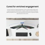Samsung 27" Essential S3 (S36GD) Series FHD 1800R Curved Computer Monitor | 100Hz, Game Mode, Advanced Eye Comfort, HDMI and D-sub Ports (LS27D366GANXZA) - Image 5