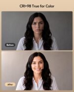 Desk Ring Light with Stand for Computer, Desk Light for Video Recording | 10.5" Video Conference Lighting, Adjustable Circle Light with Phone Holder for Zoom Meeting Video Call Podcast Stream Webcam - Image 10
