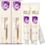 Cooling Gel, Skin Soothing Gel for Men & Women, Natural Herbal Care Gel with Applicators, Gentle Moisturizing & Comfort for Sensitive Skin, Daily Maintenance, 0.7 Oz Tube, Pack of 2 - Image 2